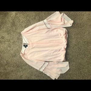 Pink Bell Sleeves Top